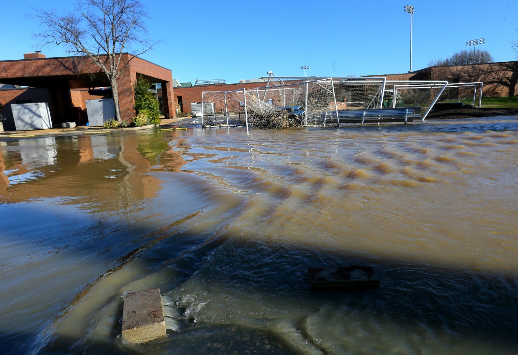 St. Louis Soccer Park swamped by historic Meramec River flood